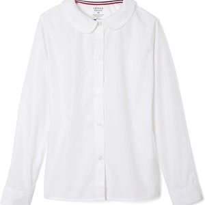 French toast girls uniform collared button down